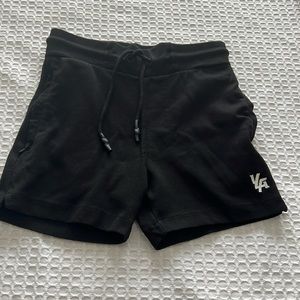 Young LA black shorts, size Medium.